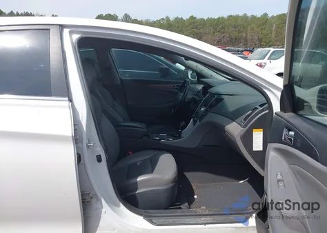 2013 Hyundai Sonata Hybrid Limited z USA, uszkodzony, nr VIN KMHEC4A45DA095186